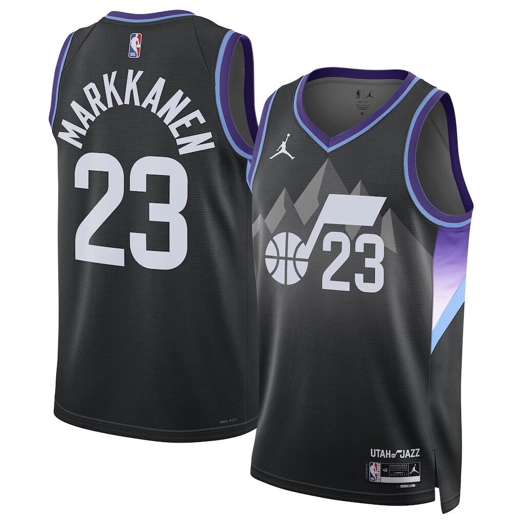 Lauri Markkanen Utah Jazz Jordan Brand Unisex 2024/25 Swingman Jersey - Statement Edition