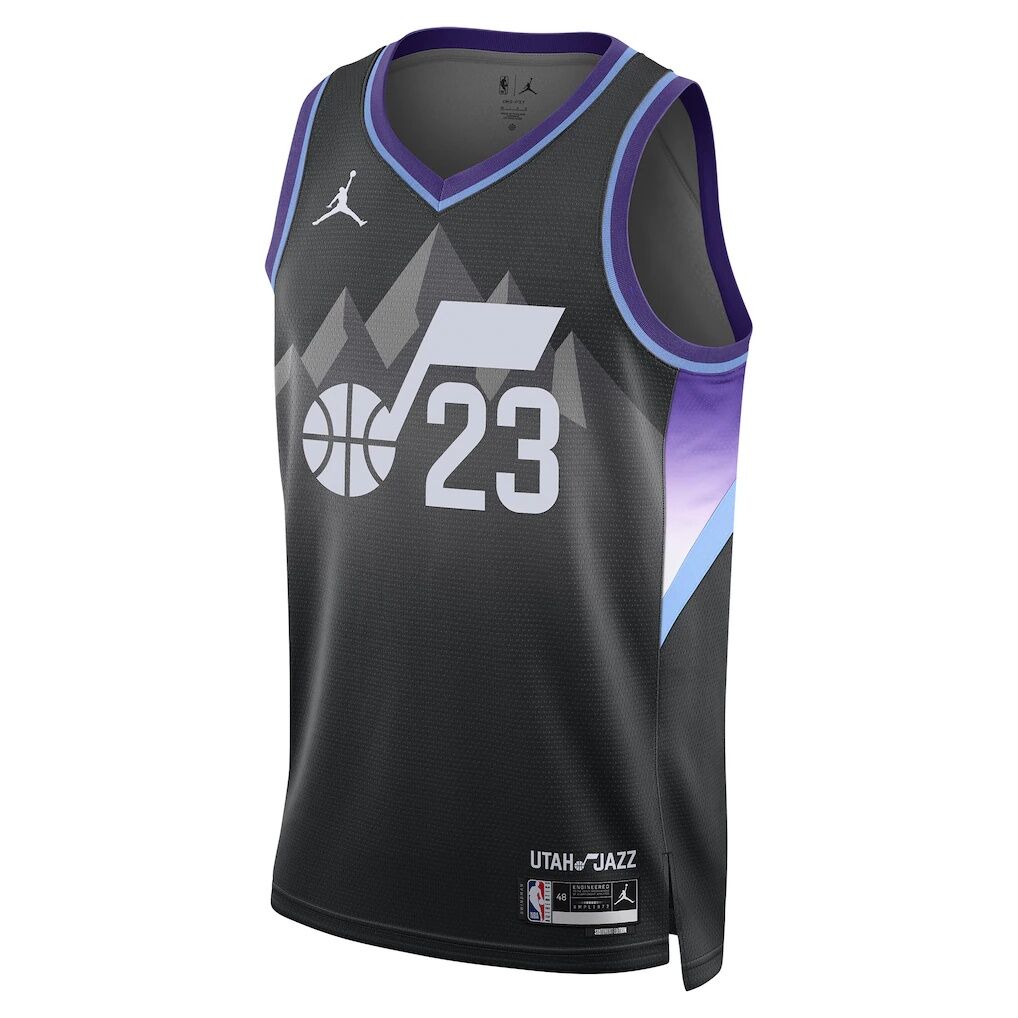 Lauri Markkanen Utah Jazz Jordan Brand Unisex 2024/25 Swingman Jersey - Statement Edition