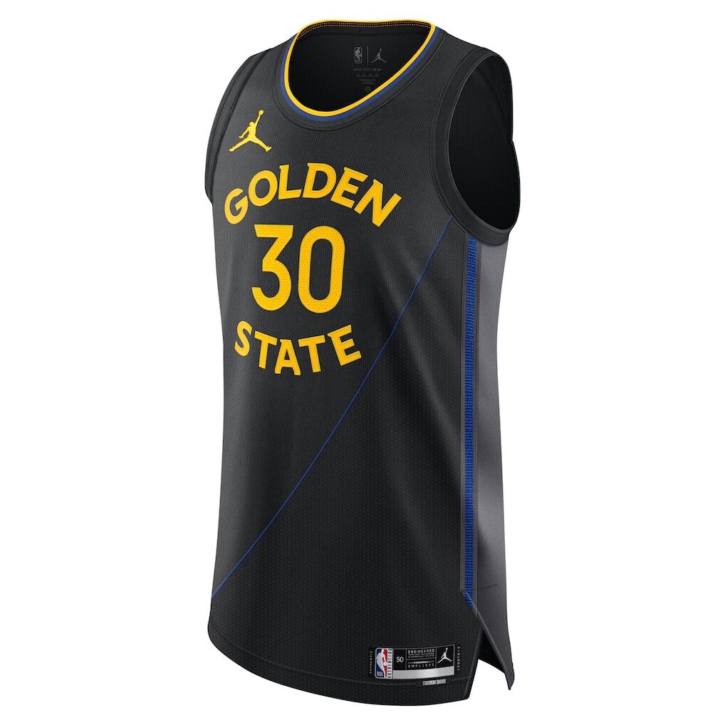 Stephen Curry Golden State Warriors Jordan Brand 2024/25 Authentic Jersey – Statement Edition