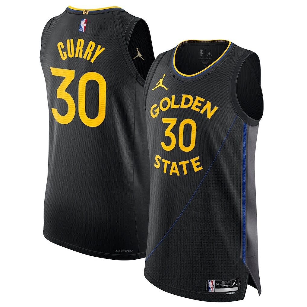 Stephen Curry Golden State Warriors Jordan Brand 2024/25 Authentic Jersey – Statement Edition