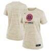 Los Angeles Angels Nike Women's Authentic Collection City Connect Velocity Dri-FIT T-Shirt - - Front View