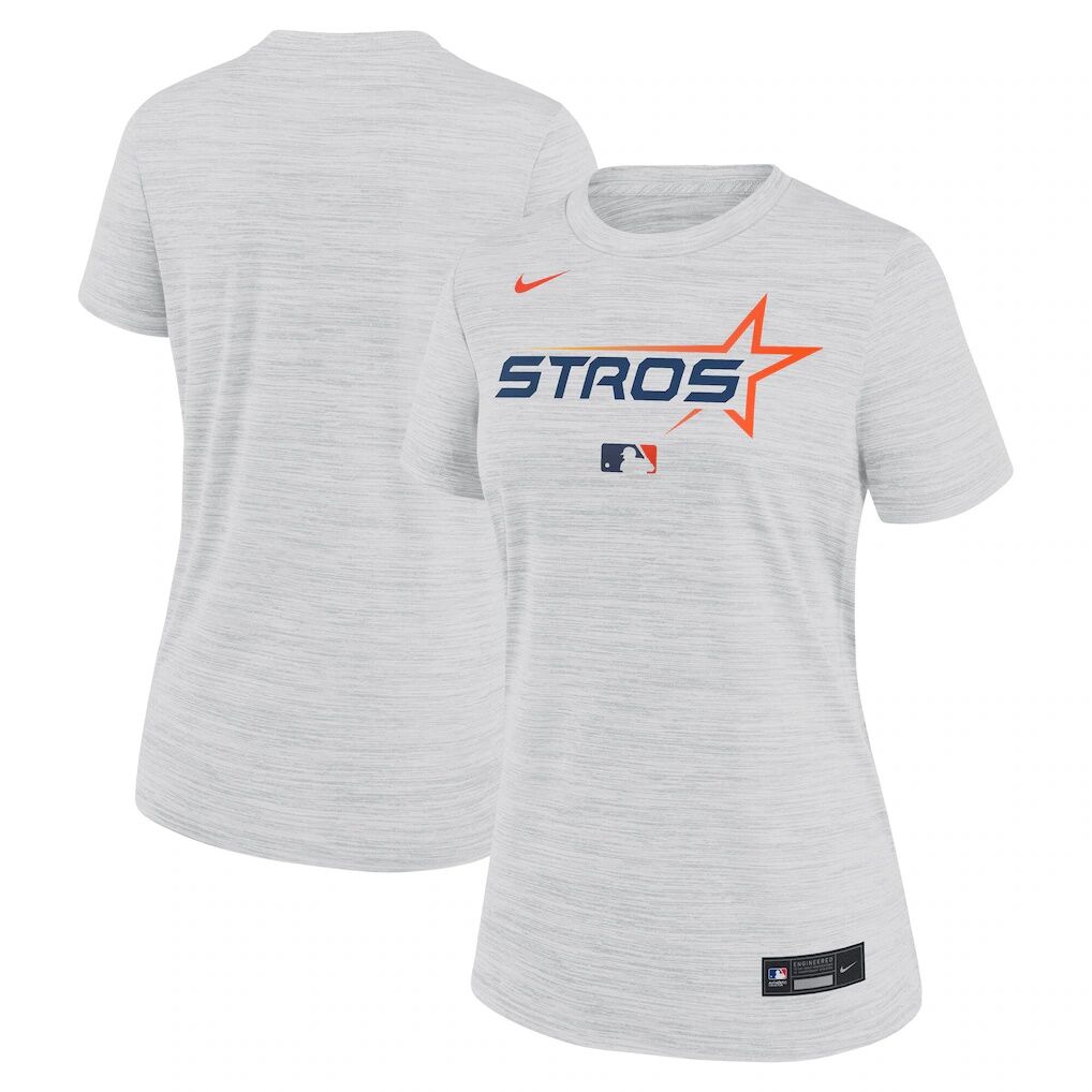 Houston Astros Nike Women’s 2025 City Connect Authentic Collection Velocity Dri-FIT T-Shirt