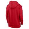Los Angeles Angels Nike Women's Authentic Collection Therma-FIT Hoodie - Red - Detail View