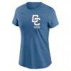 Washington Nationals Nike Women's 2025 City Connect Wordmark T-Shirt - Blue - Alt1