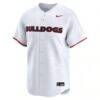 Georgia Bulldogs Nike Baseball Limited Jersey - White - Side View