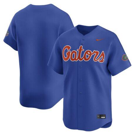 Florida Gators Nike Baseball Limited Jersey - Royal - Front View