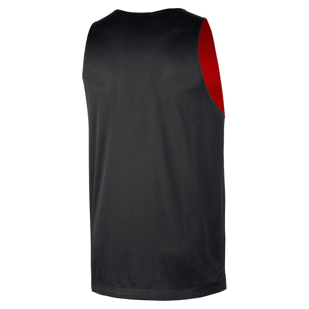 Chicago Bulls Nike Courtside Reversible Mesh Practice Jersey - Red/Black