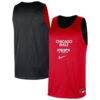 Chicago Bulls Nike Courtside Reversible Mesh Practice Jersey - - Front View