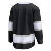 Los Angeles Kings Fashion7 Home Breakaway Jersey - Black - Detail View