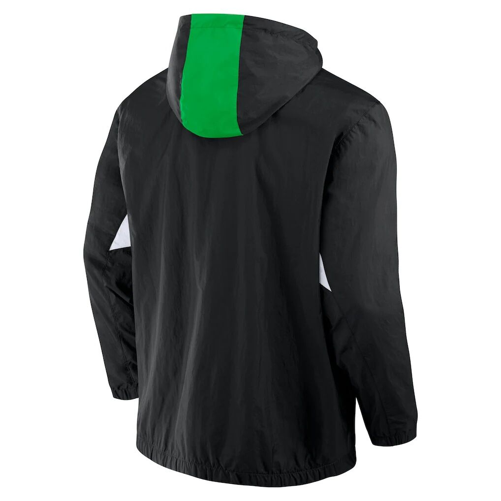 Austin FC Fashion7 Free Kick Woven Quarter-Zip Hoodie Jacket