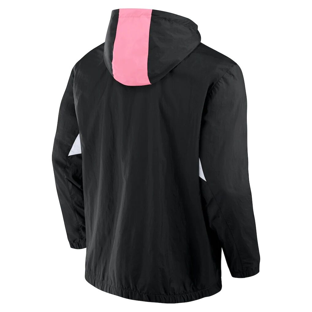 Inter Miami CF Fashion7 Free Kick Woven Quarter-Zip Hoodie Jacket