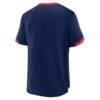 New England Revolution Fashion7 Stoppage Time Striker T-Shirt - Navy - Detail View