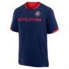 New England Revolution Fashion7 Stoppage Time Striker T-Shirt - Navy - Side View