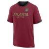 Atlanta United FC Fashion7 Stoppage Time Striker T-Shirt - Red - Side View
