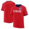 FC Dallas Fashion7 Stoppage Time Striker T-Shirt - Red - Front View