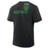 Austin FC Fashion7 Corner Kick Legacy T-Shirt - Black - Detail View