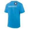 Charlotte FC Fashion7 Corner Kick Legacy T-Shirt - Blue - Detail View