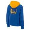Golden State Warriors Fashion7 Women's Post Up Boxy Pullover Hoodie - - Side View