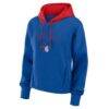 Philadelphia 76ers Fashion7 Women's Post Up Boxy Pullover Hoodie - - Side View
