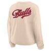 Chicago Bulls Fashion7 Women's Boxed Out Drop Fashion Long Sleeve T-Shirt - - Detail View