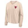 Chicago Bulls Fashion7 Women's Boxed Out Drop Fashion Long Sleeve T-Shirt - - Side View