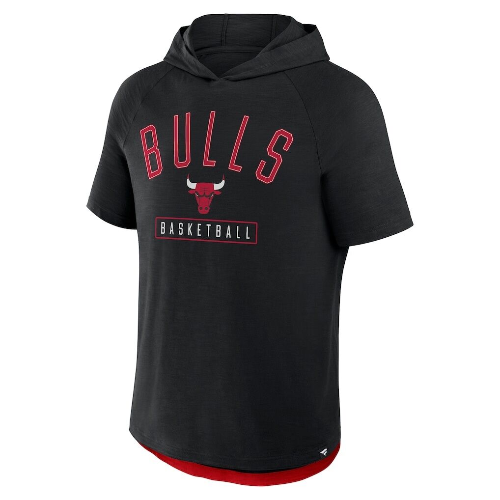 Chicago Bulls Fashion7 Pass Legend Raglan Hoodie T-Shirt