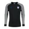 C.F. Pachuca Charly Raglan Pullover Sweatshirt - Black - Side View
