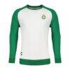 Club Leon Charly Raglan Pullover Sweatshirt - White - Side View