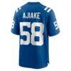 Austin Ajiake Indianapolis Colts Nike Game Jersey - - Detail View