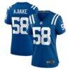 Austin Ajiake Indianapolis Colts Nike Women's Game Jersey - - Front View