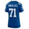 Matt Goncalves Indianapolis Colts Nike Women's Game Jersey - - Detail View
