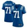 Matt Goncalves Indianapolis Colts Nike Women's Game Jersey - - Front View