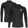 Club Tijuana Charly 2024/25 Quarter-Zip Pullover Top - Black - Front View