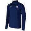 C.F. Pachuca Charly 2024/25 Quarter-Zip Pullover Top - Blue - Side View