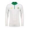 Club Leon Charly 2024/25 Quarter-Zip Pullover Top - White - Side View