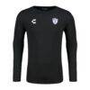 C.F. Pachuca Charly Long Sleeve T-Shirt - Black - Side View