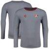 Club Atlas Charly Long Sleeve T-Shirt - Gray - Front View