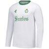 Santos Laguna Charly Long Sleeve T-Shirt - White - Side View