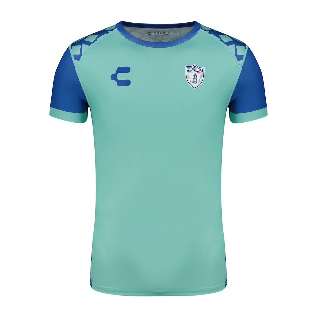 C.F. Pachuca Charly DRY FACTOR 2024/25 Training Performance T-Shirt - Light Blue