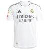 Kylian Mbappé Real Madrid adidas 2024/25 Home Authentic Player Jersey - White - Side View