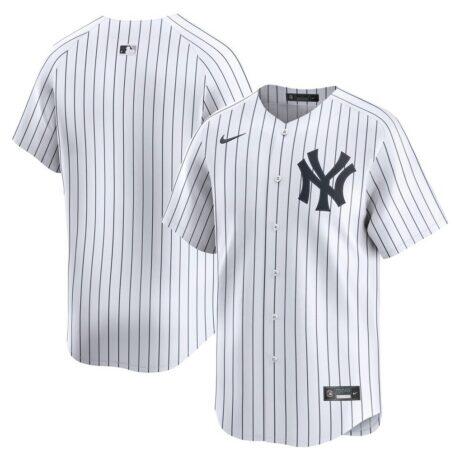New York Yankees Nike Home Limited Jersey - White - Front View