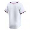 Atlanta Braves Nike Home Limited Jersey - White - Alt1