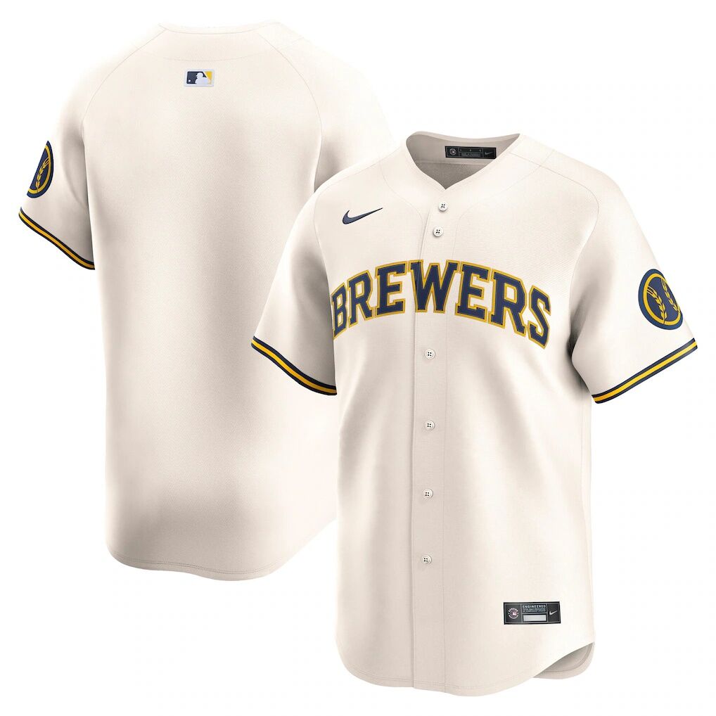 Milwaukee Brewers Nike Home Limited Jersey