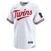 Minnesota Twins Nike Home Limited Jersey - White - Alt2