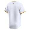 Pittsburgh Pirates Nike Home Limited Jersey - White - Alt2