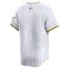 San Diego Padres Nike Home Limited Jersey - White - Detail View