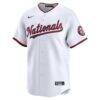 Washington Nationals Nike Home Limited Jersey - White - Side View