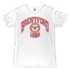 Brentford FC 1863FC Retro Wordmark Slub T-Shirt - White - Front View