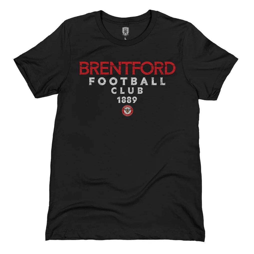 Brentford FC 1863FC Tapered Text T-Shirt