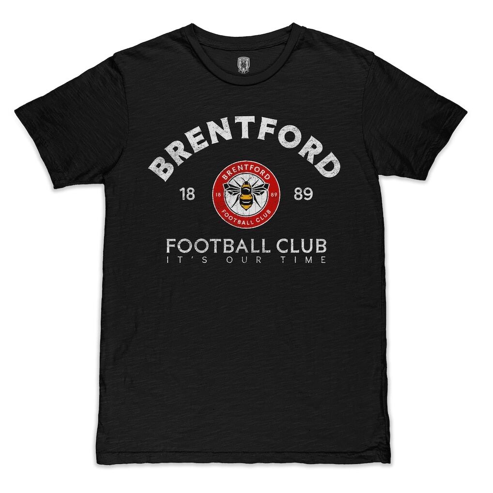Brentford FC 1863FC Founded Locale Slub T-Shirt